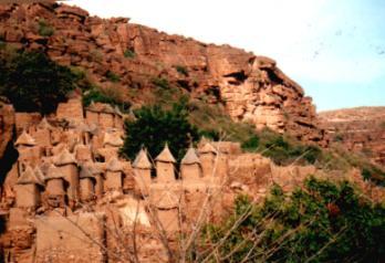 Mali Dogon Dorf 