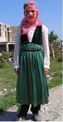 Albanien Narte Maskenumzug