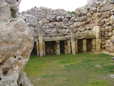 Malta, Gozo: Gjantija-Tempel