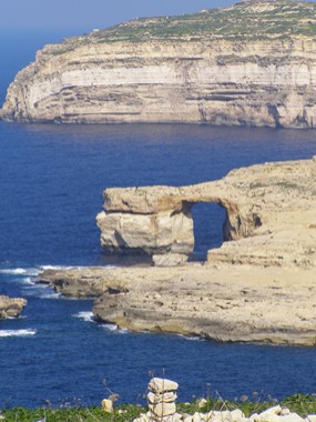 Malta, Gozo: Blick auf Azur Window