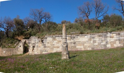 Albanien Apollonia Obelisk des Apollo