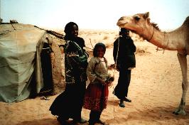 Niger Ténéré Tuaregfamilie